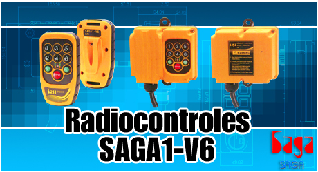 Radiocontroles SAGA1-V6 Radiocomandos